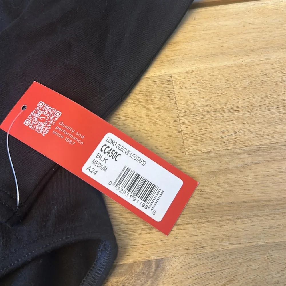 CAPEZIO long sleeve leotard